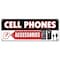 Signmission CELL PHONES AND ACCESSORIES BANNER SIGN burner lg samsung no contract B-Cell Phones And Accessor - alternate 1